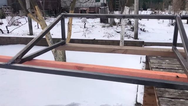 Козырек над гаражными воротами своими руками смотреть онлайн