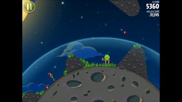 Angry Birds Space HD - Walkthrough - Pig Bang - 6 - 3 Stars - 31260 Points смотреть онлайн