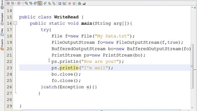JAVA #13 SH6 how to write File смотреть онлайн