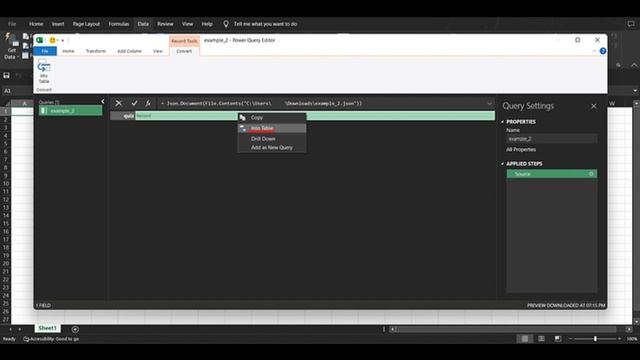How To Open JSON File Format Readable In Excel смотреть онлайн