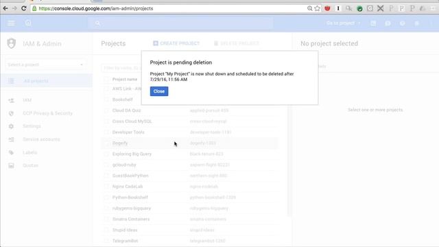 Deleting and Restoring Projects смотреть онлайн
