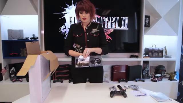 Final Fantasy XV Limited Edition 1TB PS4 Unboxing смотреть онлайн