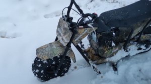 Мини обзор на мини байк moroland rt100, он же в оригинале tao motor rb100