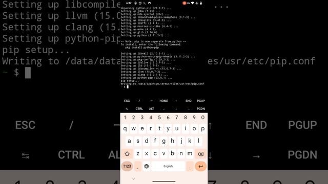 Termux set up for new django project (python, pip, django..) смотреть онлайн