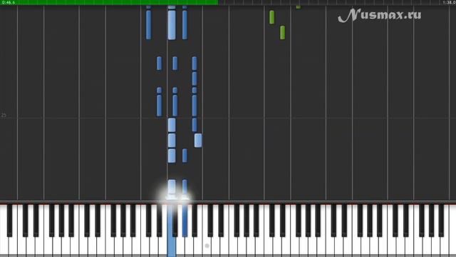 Coldplay - A Sky Full Of Stars Piano Tutorial (Synthesia + Sheets + MIDI) смотреть онлайн