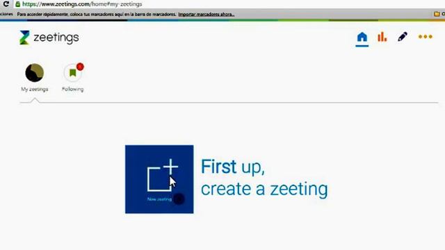 Zeetings Explorando la interfaz смотреть онлайн