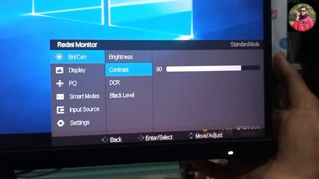 Xiaomi 27 Inc Monitor Settings | Mi Monitor Language Change #mi_monitor