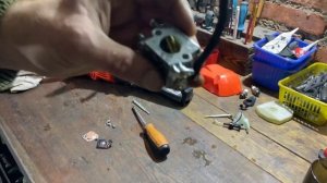 Когда не завелась бензопила .Патриот 3816 подвела в нужный момент.