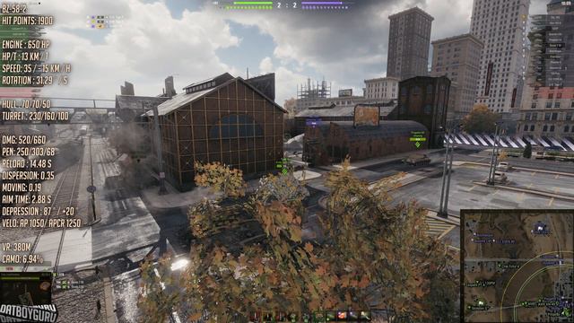 Battle Pass BZ-58-2 CN Tier IX HT World of Tanks смотреть онлайн
