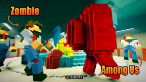 Among Us Vs Zombies in | Teardown
