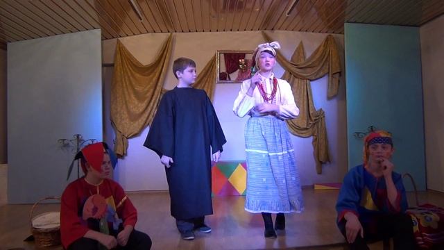 Инсценировка "Сказка о попе и о работнике его Балде", 6 класс смотреть онлайн