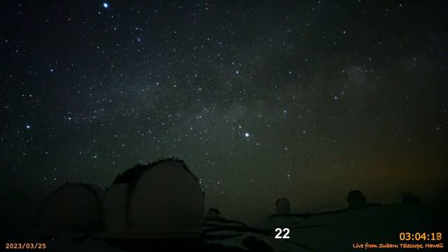 50 shooting stars and meteors, in 2 hours from Subaru Telescope, Hawaii смотреть онлайн