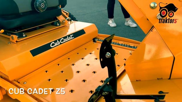 Садовый трактор (райдер) Cub Cadet Z5 152 с нулевым радиусом разворота! смотреть онлайн