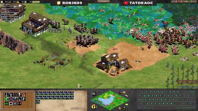 AoE2: The Uprising - R32 - Game 1 смотреть онлайн