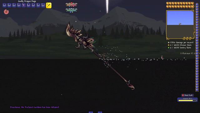 Terraria Dragon Rage with X100+ SOULS OF THE UNIVERSE from Fargos Souls Mod смотреть онлайн