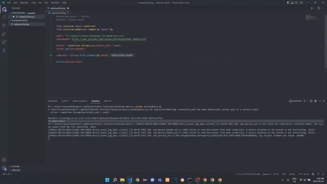 Selenium Basics Tutorial | Python Automation For Beginners | Browser Web Scraping + Input Submissio смотреть онлайн