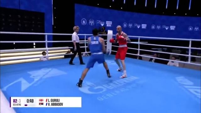 Финал. Чемпионат Европы по боксу 2022. Ереван. Аббасов - Лаша Гурули смотреть онлайн