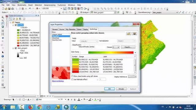 Creating a Slope Map from a Digital Elevation Model in ArcGIS смотреть онлайн