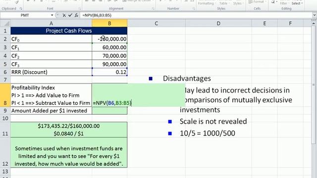 Excel Finance Class 77: Investment Criteria: Profitability Index смотреть онлайн
