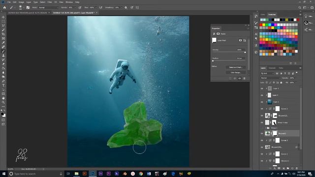 Glow Effect Speed Art - Photo Manipulation Tutorial смотреть онлайн