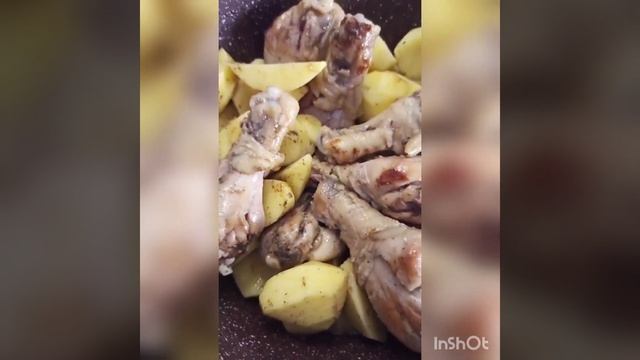 КУРИЦА С КАРТОФЕЛЕМ НА ПАРУ смотреть онлайн