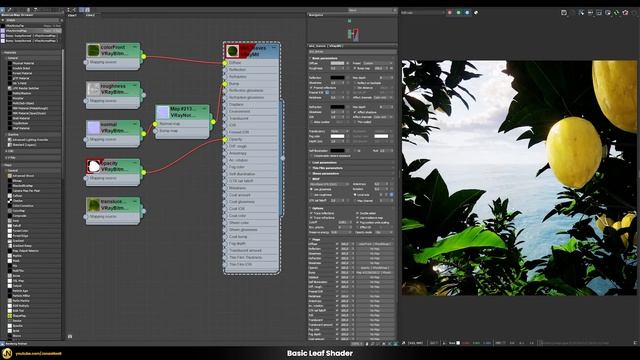 V-Ray | REALISTIC LEAVES + VEGETATION | Updated Translucency Workflow Explained смотреть онлайн