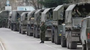 ⚡️ Огромная Колонна Российской Военной Техники Поразила Жителей Крыма!⚡️