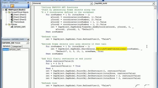 SAP2000 - 25 Open Application Programming Interface: Watch & Learn смотреть онлайн