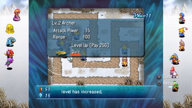 Crystal Defenders W1 PSP - Orchise Snowfields смотреть онлайн