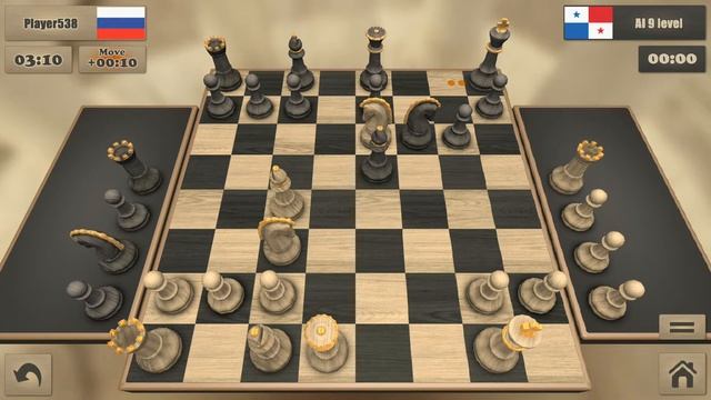 Real Chess 3D ! Pirc, classical system | Level 9 I Hardest Chess game | MUST WATCH смотреть онлайн