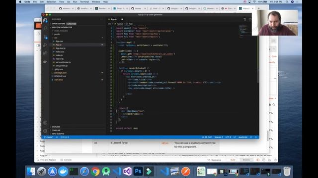 QR Code Generator | Pt 3 - Adding React смотреть онлайн