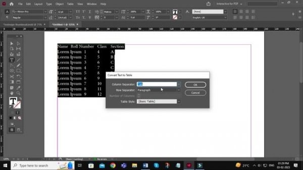 Easily Insert MS Word Table in InDesign | How To Insert MS Word Table in InDesign | InDesign Tips