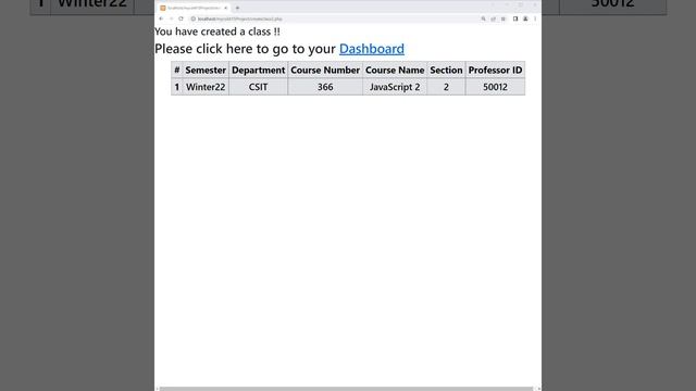 localhost mycsit415Project professorcourses php Google Chrome 2022 05 09 01 15 21 смотреть онлайн
