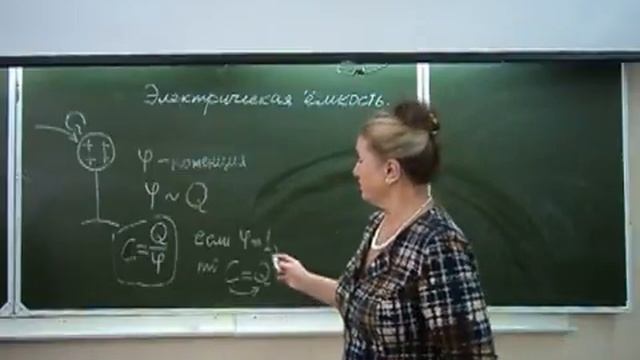 Электрическая ёмкость смотреть онлайн