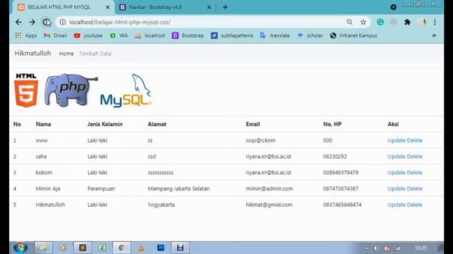 #6 CSS - Belajar dan Membuat Website dengan HTML PHP MySQL dan CSS смотреть онлайн