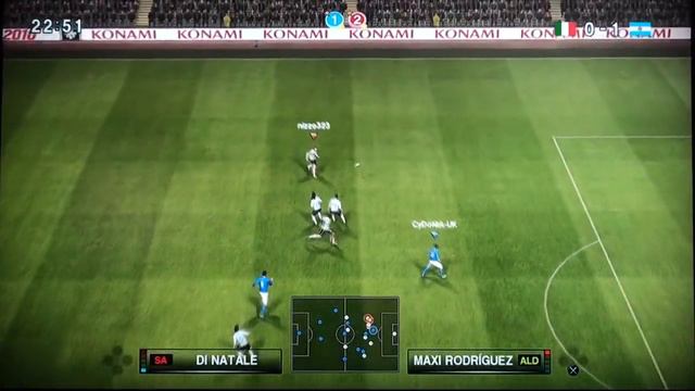 Pro Evolution Soccer 2010 PS3 Gameplay HD: ITA vs ARG 1st half смотреть онлайн