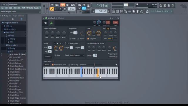 FL studio plugins MiniSynth test смотреть онлайн