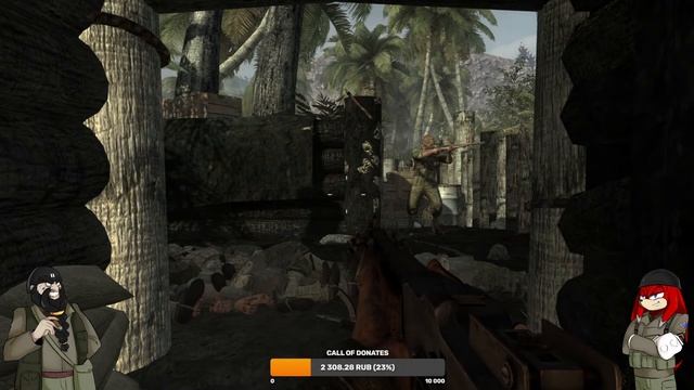 Call of Duty: World at War / Не туда воюем с Димой смотреть онлайн