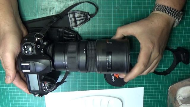 объектив после полировки линз SIGMA 70-210 f2.8 vivitar nikon смотреть онлайн