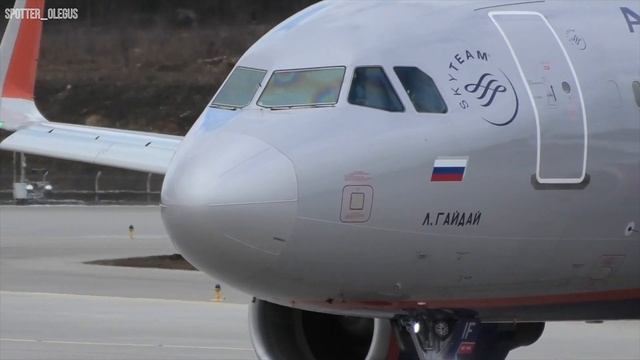 Весенний споттинг в Шереметьево смотреть онлайн