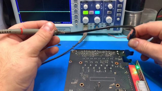 Ремонт RTX3060\\\\ особенность цепи датчика температуры VRM на UP9511/12