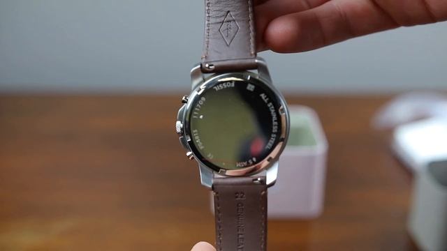 Fossil FS4813 Grant Stainless Steel Watch Unboxing