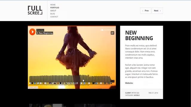 Fullscreen - Photography Portfolio Drupal Theme смотреть онлайн