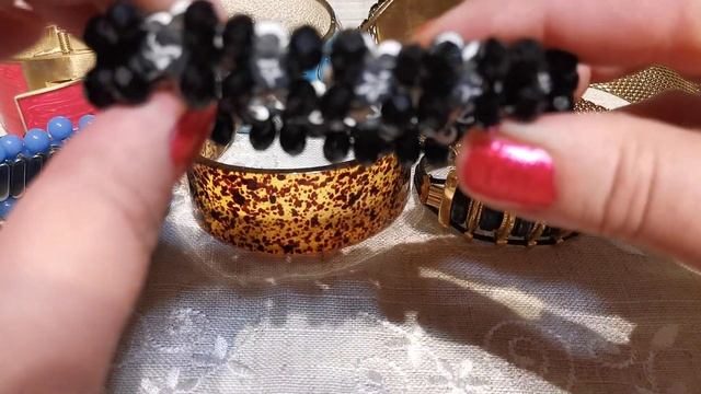 Винтажные украшения мои покупки в Канаде Винтажные браслеты и серьги #vintagejewelry