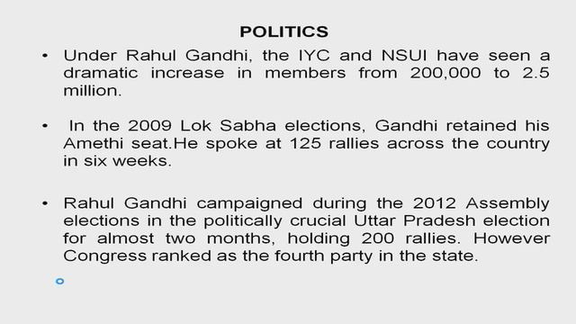 Biography of Rahul Gandhi, Member of Parliament and former President of the Indian National Congres смотреть онлайн