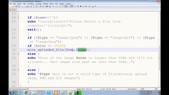 Online PHP Tutorial смотреть онлайн