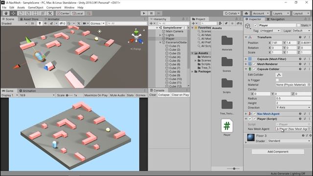 NAV MESH Unity Tutorial ?