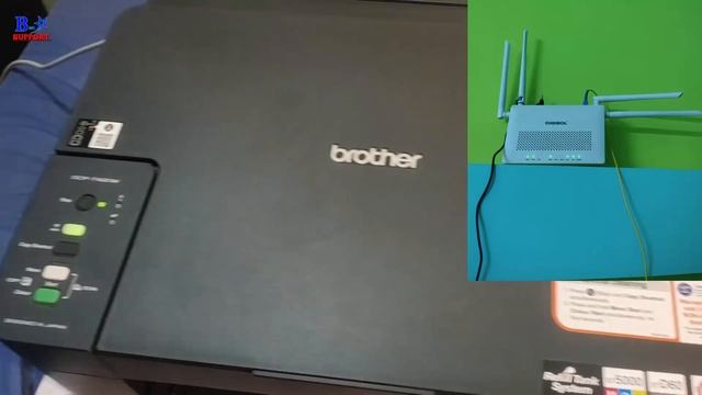 how to connect Wi-Fi brother printer | DCP T420W printer Wi-Fi internet connection смотреть онлайн