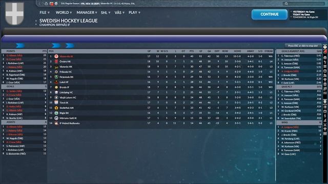 Franchise Hockey Manager 9 / Чемпионы Европы #22 смотреть онлайн