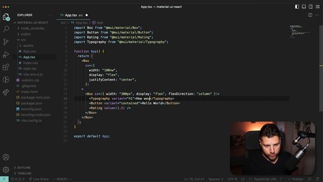 Material UI with React in 2023 смотреть онлайн